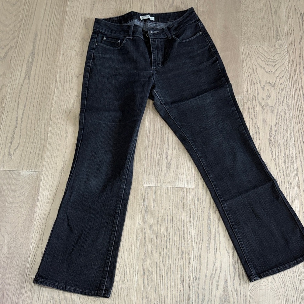 Riders by Lee Women's Black Flare Jeans